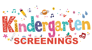  Kindergarten Screening